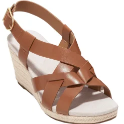 Crystal Espadrille Wedge Sandals