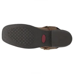 Dean Harness Square Toe Pull On Motorcycle Cowboy Boots
