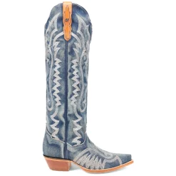 Denim Darlin Snip Toe Cowboy Boots