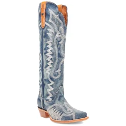 Denim Darlin Snip Toe Cowboy Boots