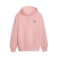 Downtown Oversized Graphic Pullover Hoodie