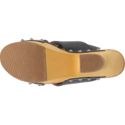 Driftwood Studded Platform Sandals