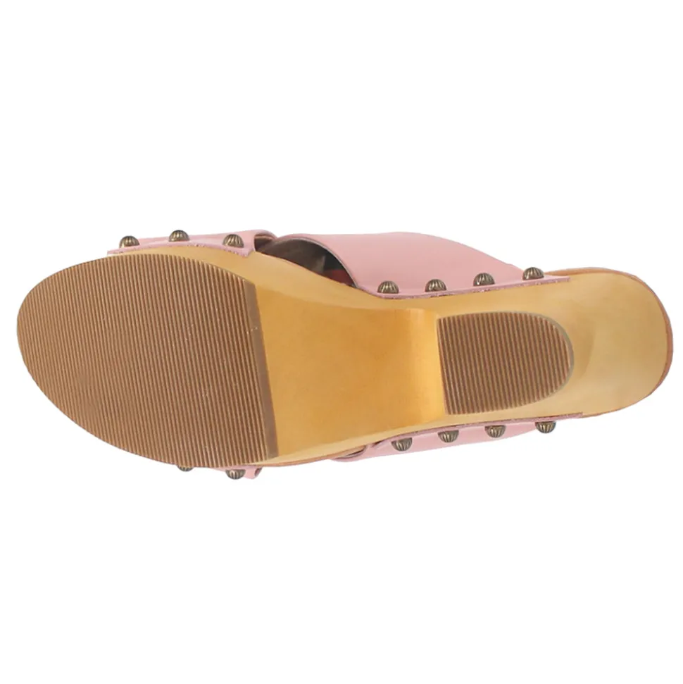 Driftwood Studded Platform Sandals