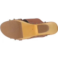 Driftwood Studded Platform Sandals