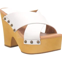 Driftwood Studded Platform Sandals