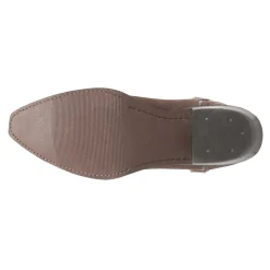 Duke Embroidered Lizard Print Snip Toe Pull On Cowboy Boots