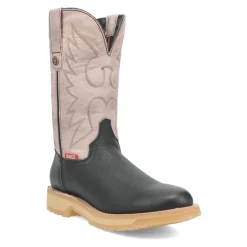 Dust Bowl Embroidered Round Toe Cowboy Boots