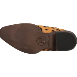 Dustt II Leopard Square Toe Pull On Booties