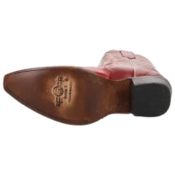 Embroidered And Studded Snip Toe Cowboy Boots
