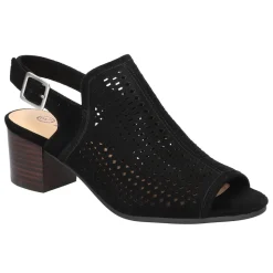 Emmalyn Cut-Out Block Heel Sandals