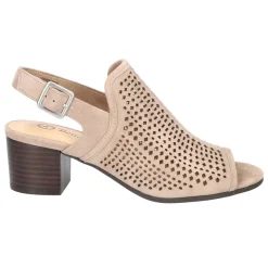 Emmalyn Cut-Outs Block Heel Sandals