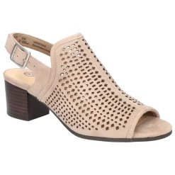 Emmalyn Cut-Outs Block Heel Sandals