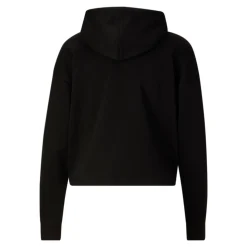 Essential Cropped Logo Pullover Hoodie