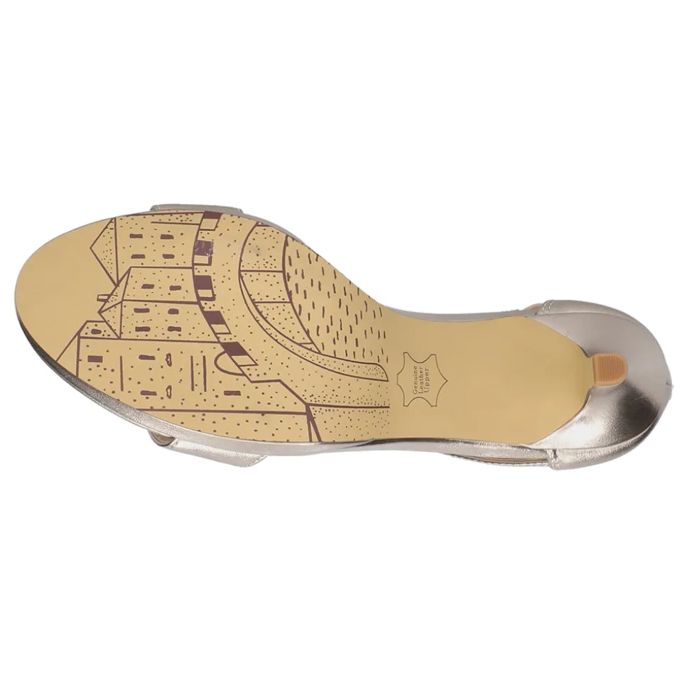 Everly Metallic Evening Sandals
