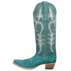 Fish Embroidered Snip Toe Cowboy Boots