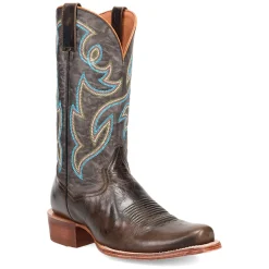 Freeman Embroidered Square Toe Cowboy Boots