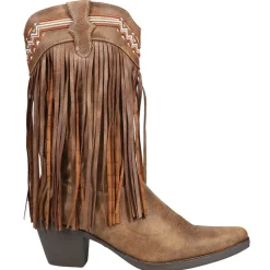 Fringes Snip Toe Cowboy Boots