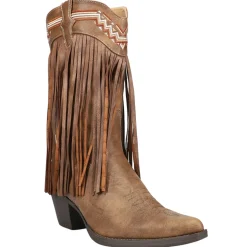 Fringes Snip Toe Cowboy Boots