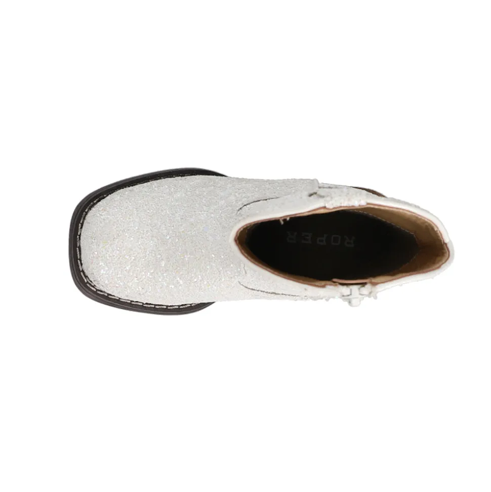 Galore Glitter Square Toe Cowboy Boots (Toddler)