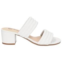 Georgette Block Heeled Sandals