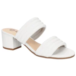 Georgette Block Heeled Sandals