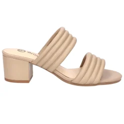 Georgette Block Heeled Sandals