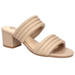 Georgette Block Heeled Sandals