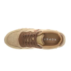 Giddyup Embroidered Lace Up Sneakers