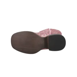 Glitter Galore Square Toe Cowboy Boots (Little Kid)