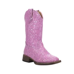 Glitter Galore Square Toe Cowboy Boots (Little Kid-Big Kid)