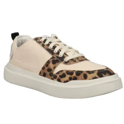 GrandPro Rally Canvas Court Leopard Slip On Sneaker