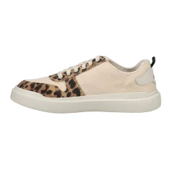 GrandPro Rally Canvas Court Leopard Slip On Sneaker