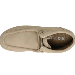 Gum Sticker Round Toe Chukka Boots