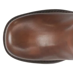Harlee Round Toe Motorcycle Boots