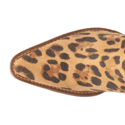 Hensley Leopard Snip Toe Cowboy Boots