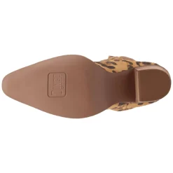 Hensley Leopard Snip Toe Cowboy Boots