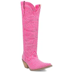 Honkytonk Honey Rhinestone Snip Toe Pull On Cowboy Boots