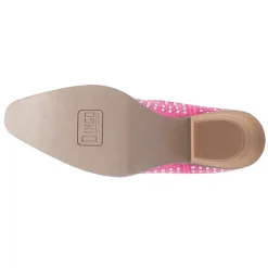 Honkytonk Honey Rhinestone Snip Toe Pull On Cowboy Boots