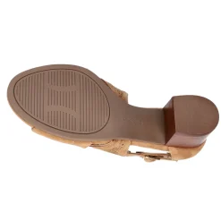 Illiana Cut-Out Block Heeled Sandals