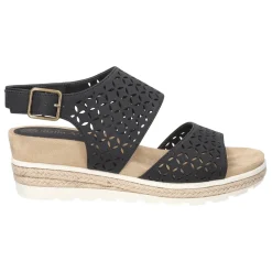 Inaya Cut Out Slingback Wedge Sandals