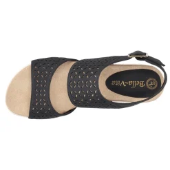 Inaya Cut Out Slingback Wedge Sandals