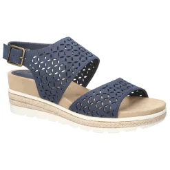 Inaya Cut Out Slingback Wedge Sandals