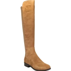 Isabelle Over The Knee Round Toe Zippered Boots