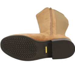 Isabelle Over The Knee Round Toe Zippered Boots