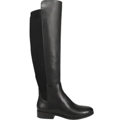 Isabelle Over The Knee Round Toe Zippered Boots