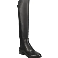 Isabelle Over The Knee Round Toe Zippered Boots