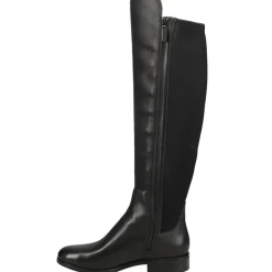 Isabelle Over The Knee Round Toe Zippered Boots