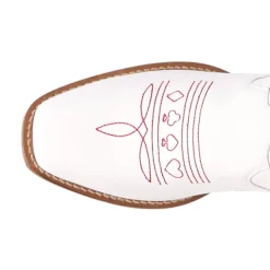 Jack Of Diamonds Graphic Square Toe Cowboy Boots