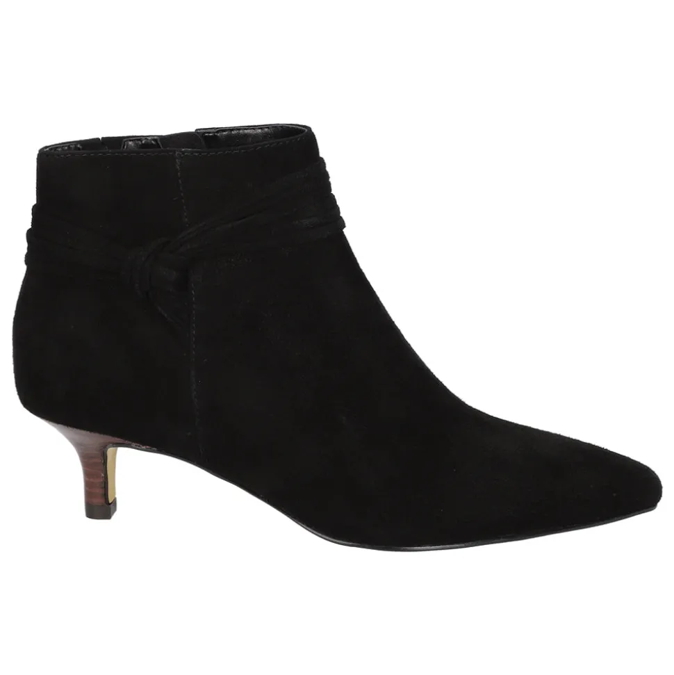 Jani Pointed Toe Zippered Booties