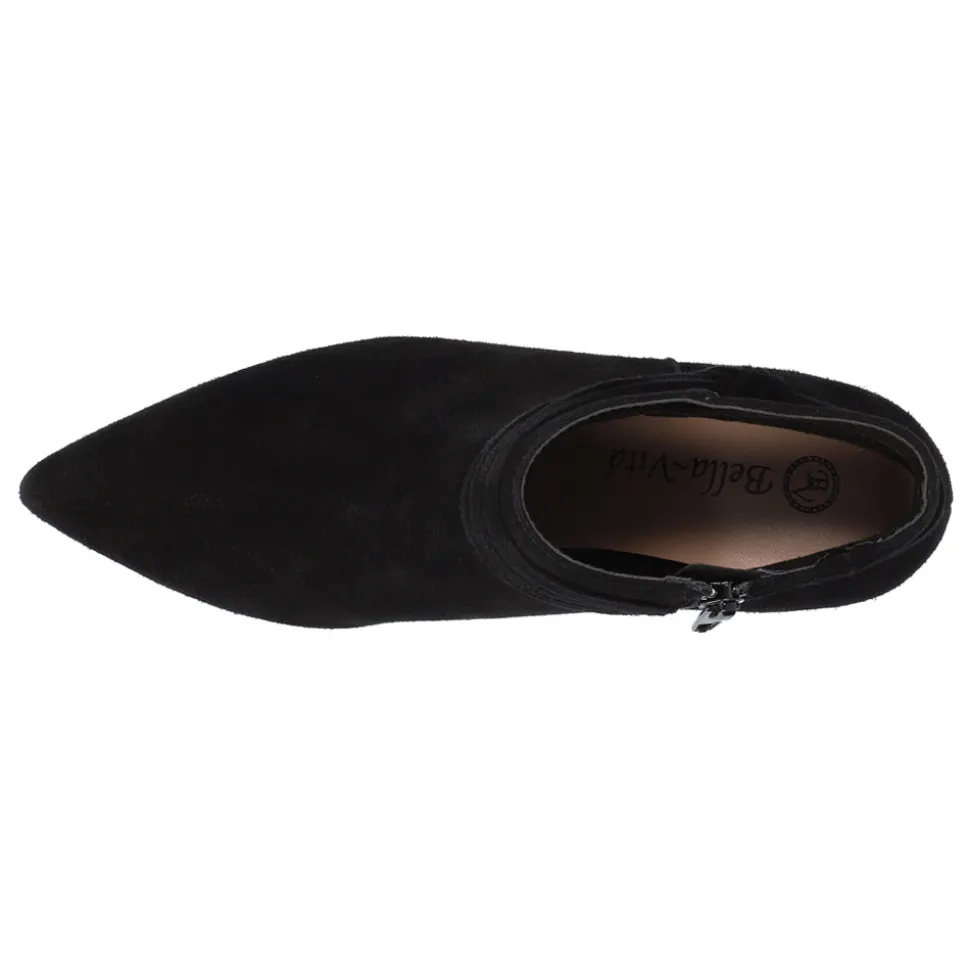 Jani Pointed Toe Zippered Booties